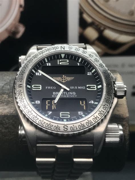 breitling emergency titanium.